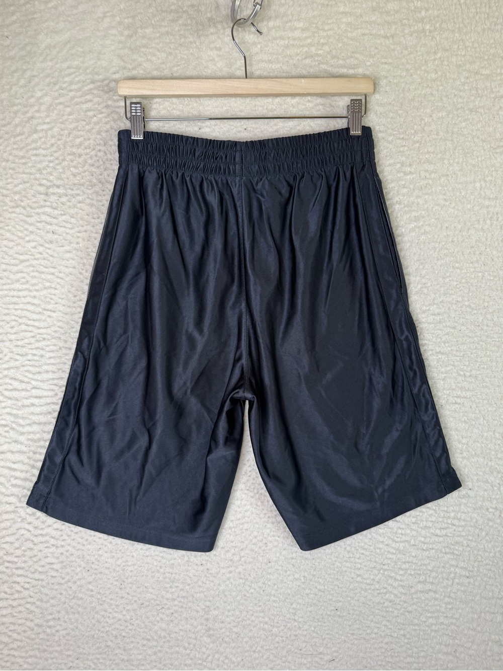 Under Armour Basketball Shorts Shiny Dazzle Pockets Black Men's Size Medium - Picture 8 of 13